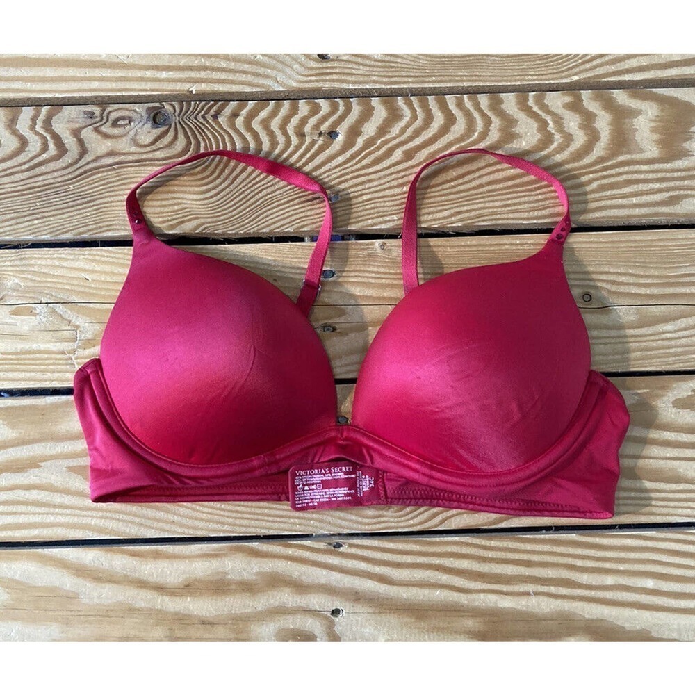 Victoria’s Secret Bio Fit Push Up Bra Size 34C Women’s Pink